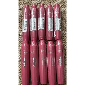 Lot of 10 Revlon Kiss Cushion Lip Tint Lipstick #220 Pink IRL - 0.15 fl oz